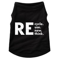 Recycle Reuse Renew Rethink Crisis Environmental Activism Doggie Tank