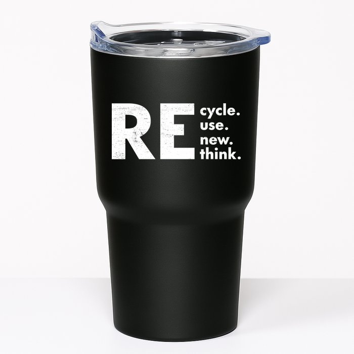 Recycle Reuse Renew Rethink Crisis Environmental Activism Tumbler