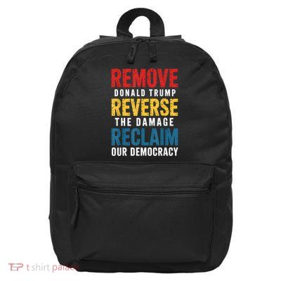 Remove Reverse Reclaim Protest 16 in Basic Backpack