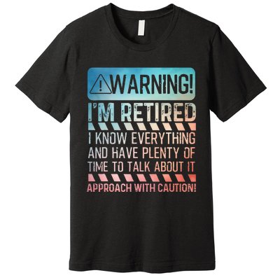 Retirement Retiree Retired Premium T-Shirt