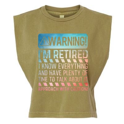 Retirement Retiree Retired Garment-Dyed Women's Muscle Tee