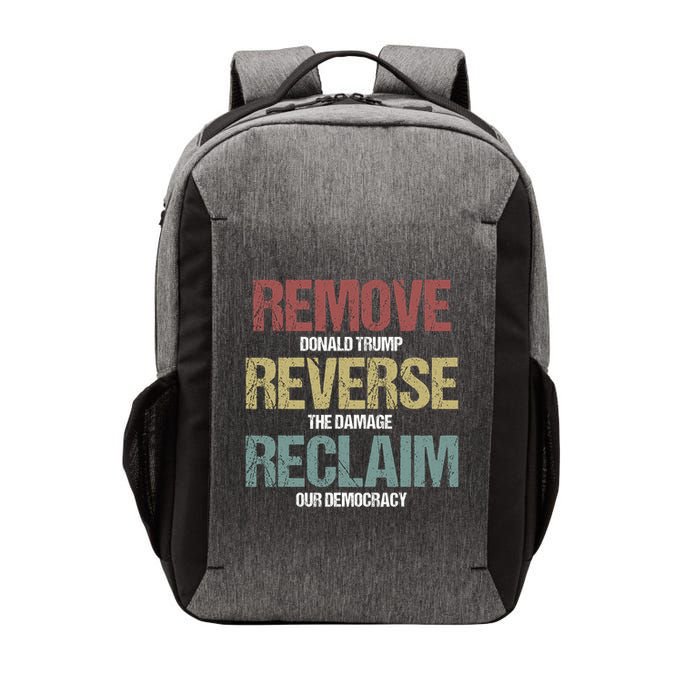 Remove Reverse Reclaim Protest Vector Backpack