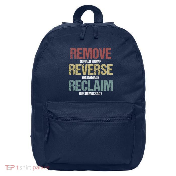 Remove Reverse Reclaim Protest 16 in Basic Backpack