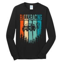 Rally Racing Retro Vintage Tall Long Sleeve T-Shirt