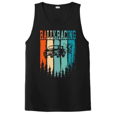 Rally Racing Retro Vintage PosiCharge Competitor Tank