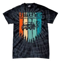 Rally Racing Retro Vintage Tie-Dye T-Shirt