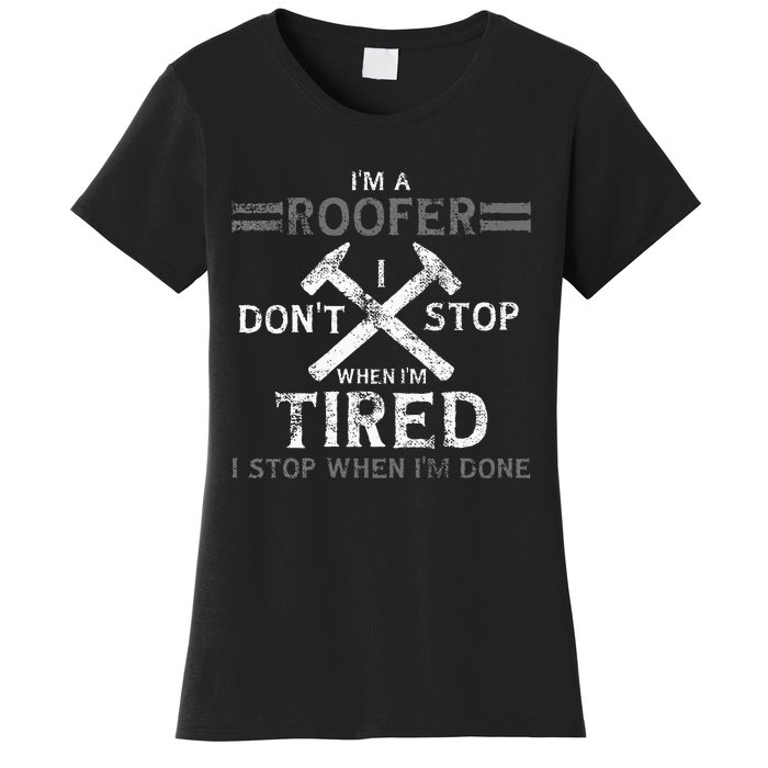 Roofing Roofer Women's T-Shirt