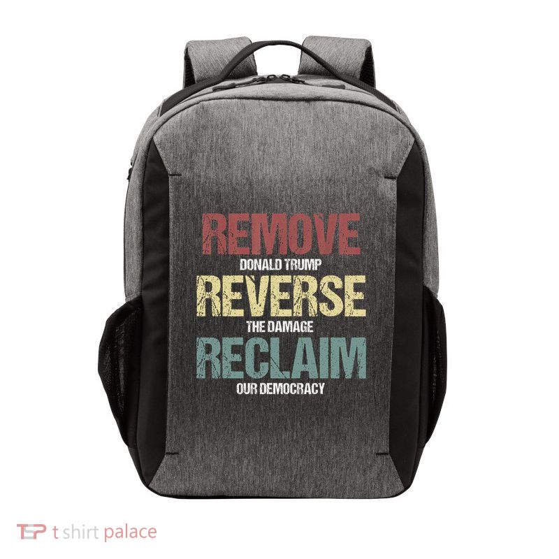 Remove Reverse Reclaim Protest  Vector Backpack