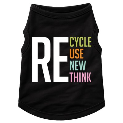 Recycle Reuse Renew Rethink Crisis Environmental Activism Doggie Tank