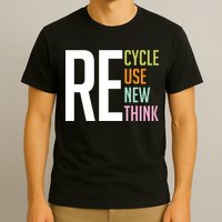 Recycle Reuse Renew Rethink Crisis Environmental Activism T-Shirt