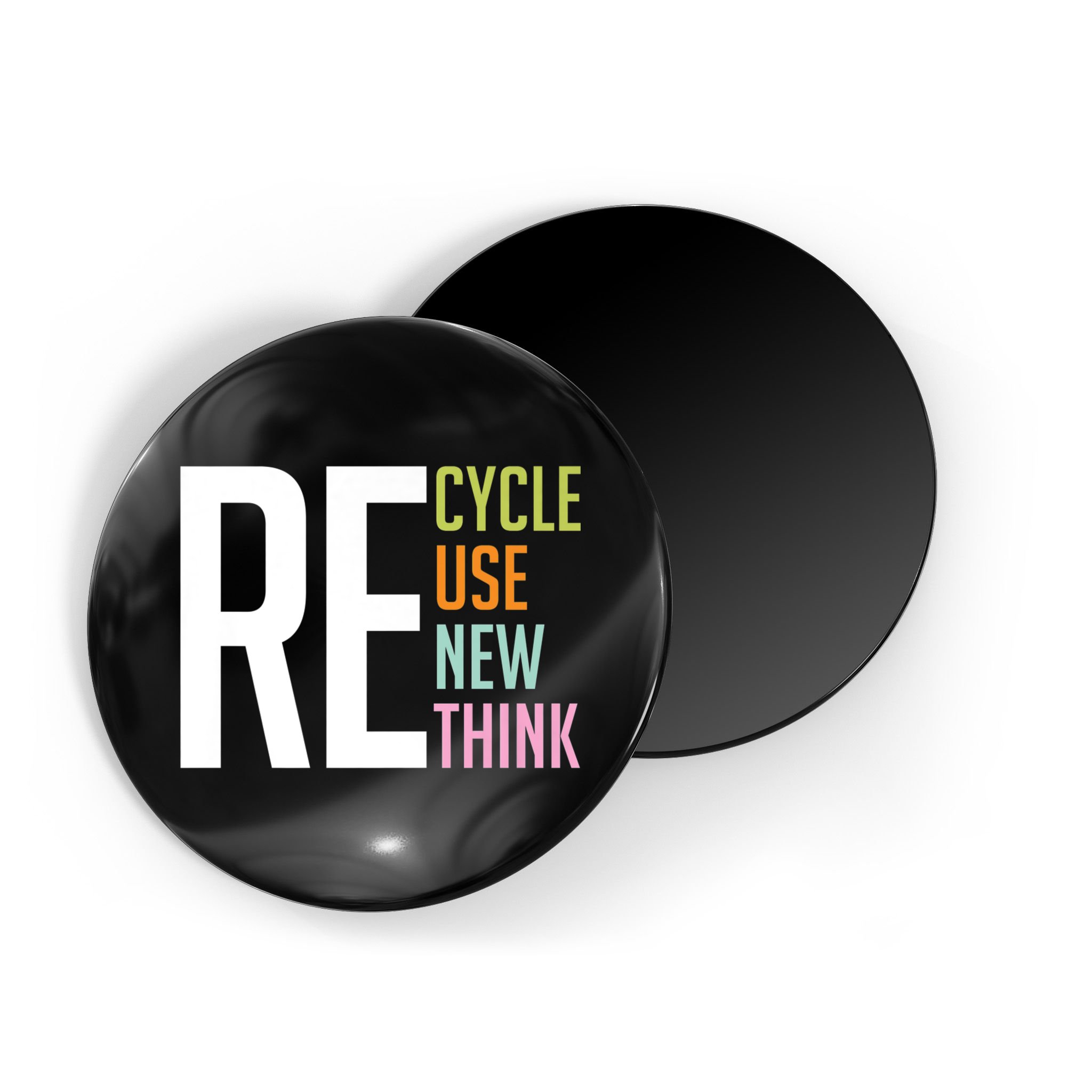 Recycle Reuse Renew Rethink Crisis Environmental Activism Magnet