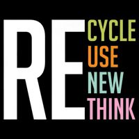 Recycle Reuse Renew Rethink Crisis Environmental Activism Wool Snapback Cap