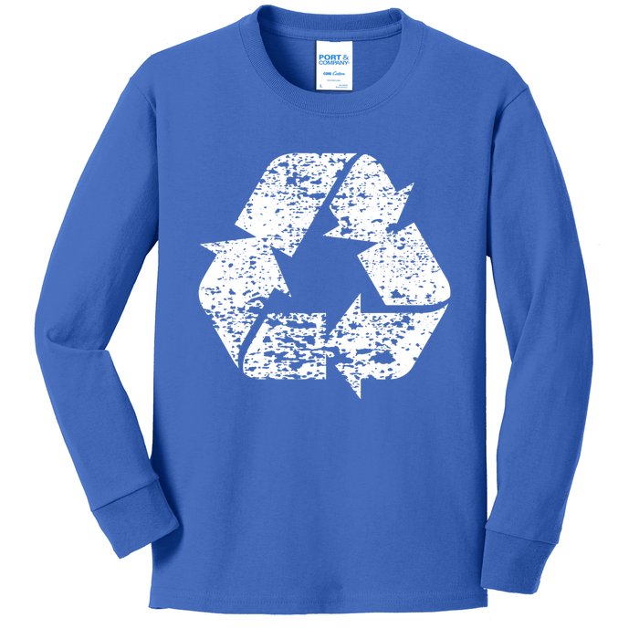 Reduce Reuse Recycle Planet Advocate Gift Kids Long Sleeve Shirt