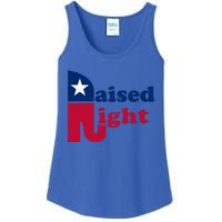 Raised Right Republican Elephant Retro Style Patriotic Gift Cute Gift Ladies Essential Tank