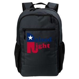 Raised Right Republican Elephant Retro Style Patriotic Gift Cute Gift Daily Commute Backpack