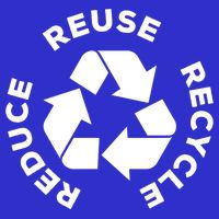 Reduce Reuse Recycle Earth Day Gift For Mother Earth Gift 16 in Basic Backpack