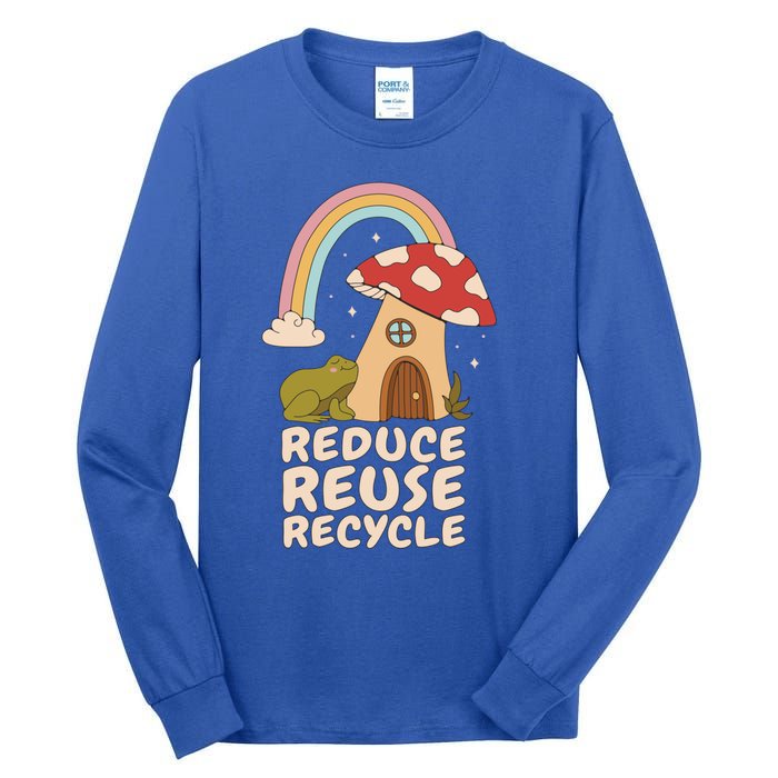 Reduce Reuse Recycle Rainforest Gift Tall Long Sleeve T-Shirt