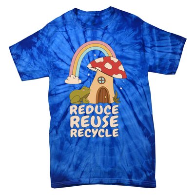 Reduce Reuse Recycle Rainforest Gift Tie-Dye T-Shirt