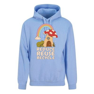 Reduce Reuse Recycle Rainforest Gift Unisex Surf Hoodie