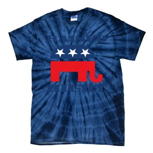 Raised Right Republican Party Tie-Dye T-Shirt