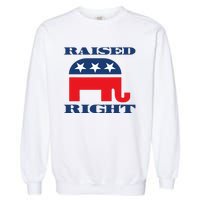 Raised Right Republican Party Garment-Dyed Sweatshirt