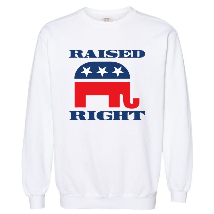 Raised Right Republican Party Garment-Dyed Sweatshirt