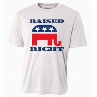 Raised Right Republican Party Cooling Performance Crew T-Shirt