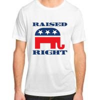 Raised Right Republican Party Adult ChromaSoft Performance T-Shirt