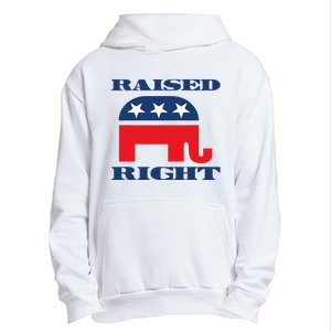 Raised Right Republican Party Urban Pullover Hoodie