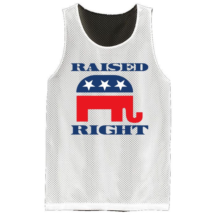 Raised Right Republican Party Mesh Reversible Basketball Jersey Tank