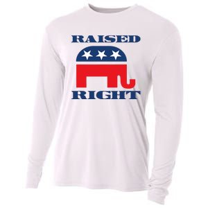 Raised Right Republican Party Cooling Performance Long Sleeve Crew