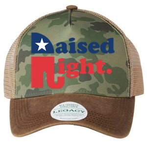 Raised Right Republican Elephant Retro Style Distressed Gift Legacy Tie Dye Trucker Hat