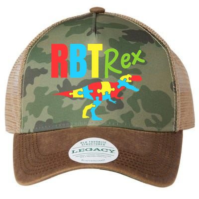RBT Rex Registered Behavior Technician ABA Therapist Autism Legacy Tie Dye Trucker Hat