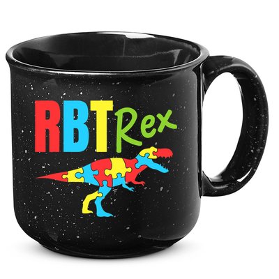 RBT Rex Registered Behavior Technician ABA Therapist Autism 15oz Campfire Ceramic Mug
