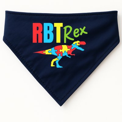 RBT Rex Registered Behavior Technician ABA Therapist Autism USA-Made Doggie Bandana