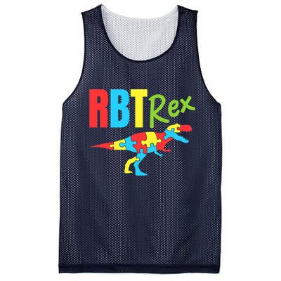 RBT Rex Registered Behavior Technician ABA Therapist Autism Mesh Reversible Basketball Jersey Tank