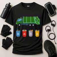 Recycling Rash Ruck Garbage Ruck Cooling Performance Crew T-Shirt