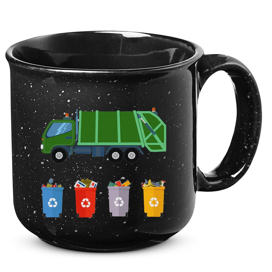 Recycling Rash Ruck Garbage Ruck 15oz Campfire Ceramic Mug