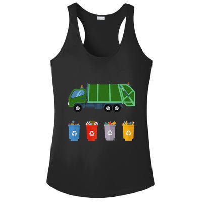 Recycling Rash Ruck Garbage Ruck Ladies PosiCharge Competitor Racerback Tank