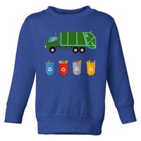 Recycling Rash Ruck Garbage Ruck Toddler Sweatshirt