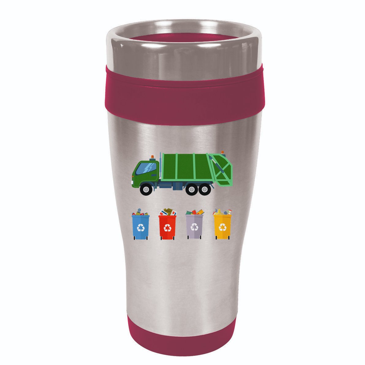 Recycling Rash Ruck Garbage Ruck 16oz Travel Tumbler