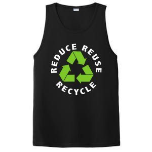 Reduce Reuse Recycle Happy Earth Day Save Earth Gift PosiCharge Competitor Tank