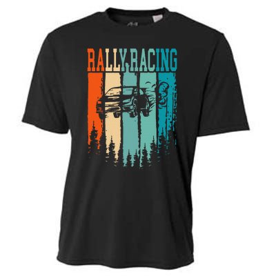 Rally Racing Retro Vintage Cooling Performance Crew T-Shirt