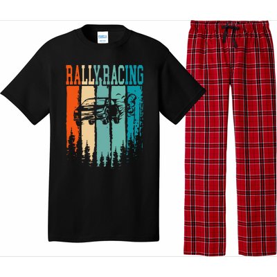 Rally Racing Retro Vintage Pajama Set