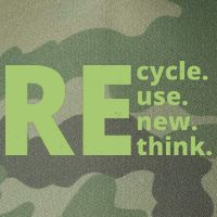 Recycle Reuse Renew Rethink Legacy Tie Dye Trucker Hat