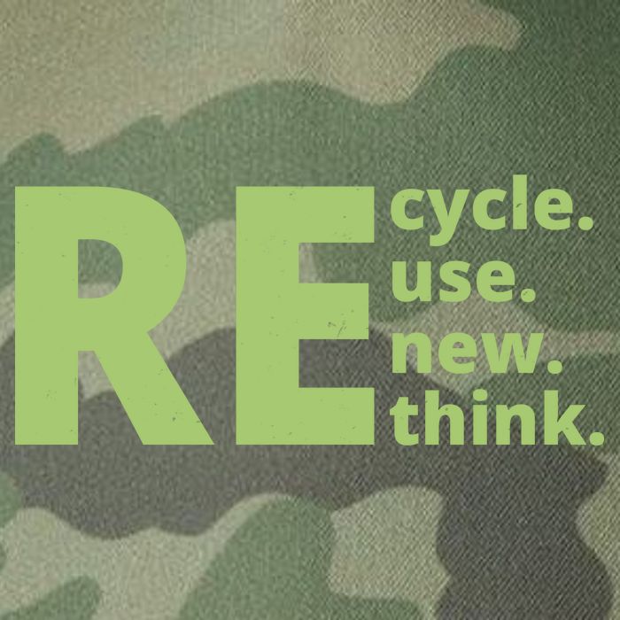 Recycle Reuse Renew Rethink Legacy Tie Dye Trucker Hat