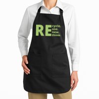 Recycle Reuse Renew Rethink Apron