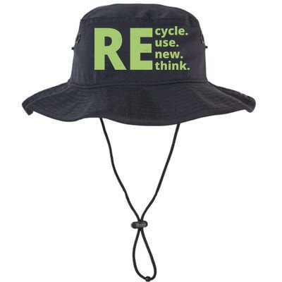 Recycle Reuse Renew Rethink Bucket Hat
