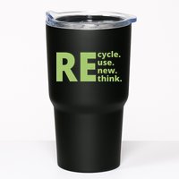 Recycle Reuse Renew Rethink Tumbler