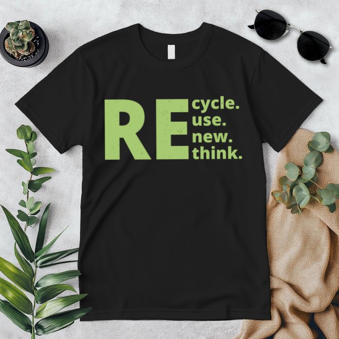 Recycle Reuse Renew Rethink Premium T-Shirt